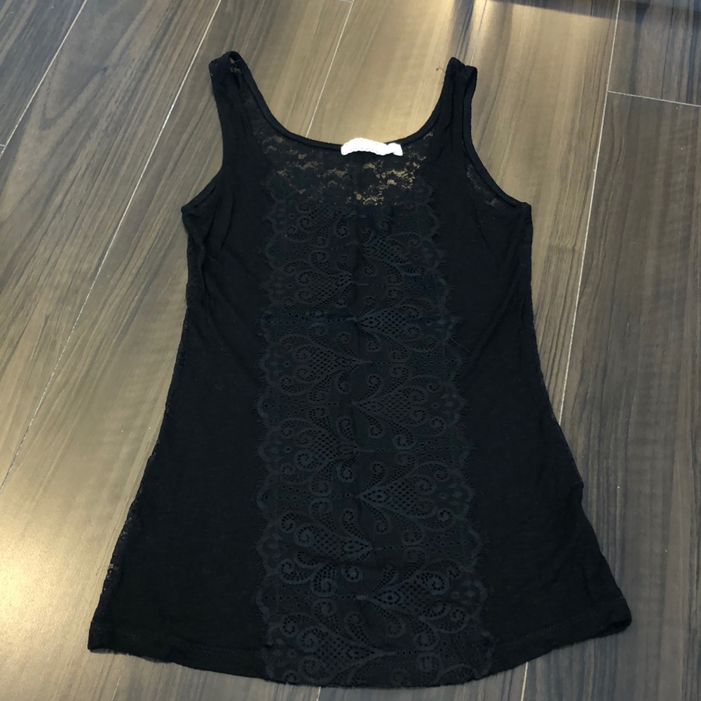 PINS AND NEEDLES Lace Racerback tank top